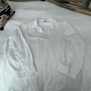 EUC J Crew Cotton Swim Cover Up